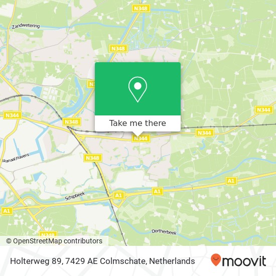 Holterweg 89, 7429 AE Colmschate map