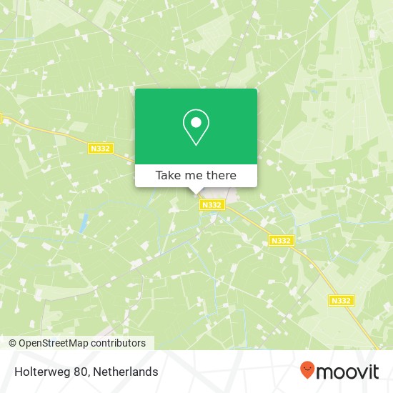 Holterweg 80, 8112 AE Nieuw-Heeten map