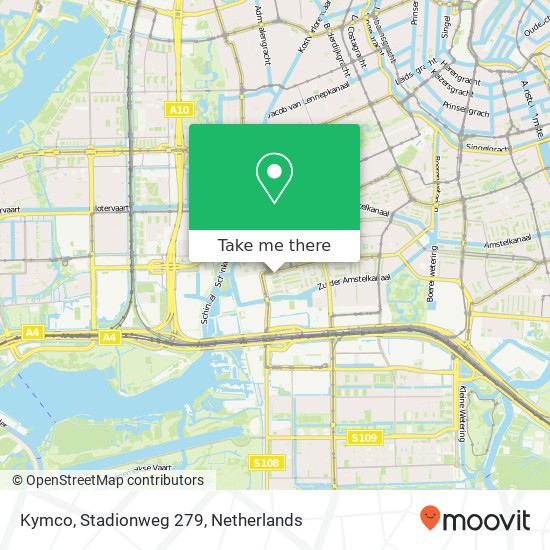 Kymco, Stadionweg 279 map