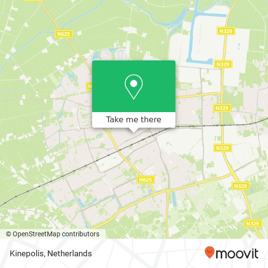 Kinepolis map