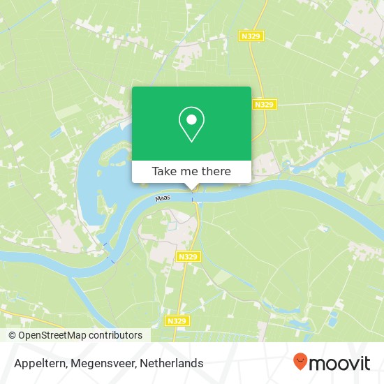 Appeltern, Megensveer map