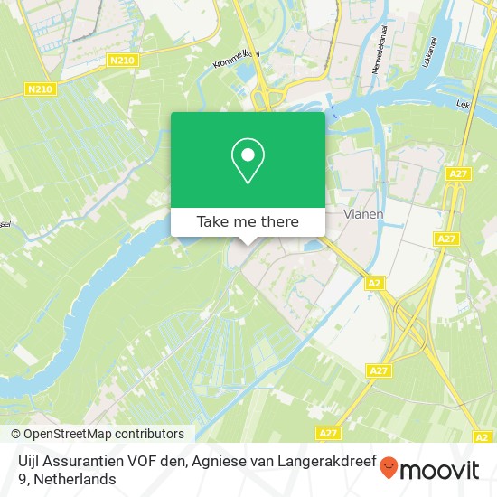 Uijl Assurantien VOF den, Agniese van Langerakdreef 9 map