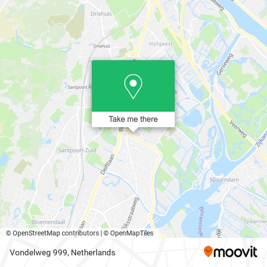 Vondelweg 999 map