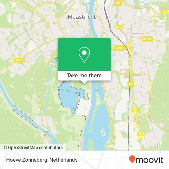 Hoeve Zonneberg map