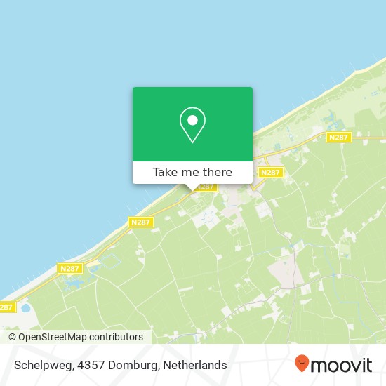 Schelpweg, 4357 Domburg map