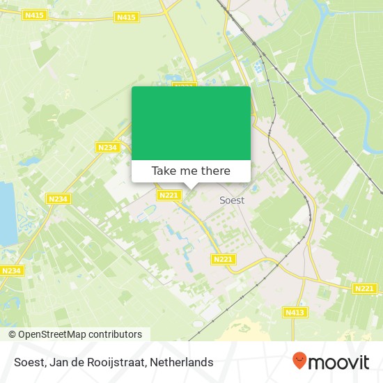 Soest, Jan de Rooijstraat map