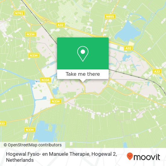 Hogewal Fysio- en Manuele Therapie, Hogewal 2 map