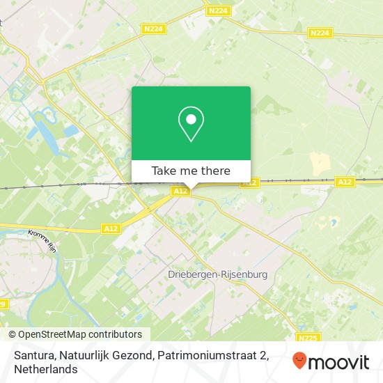 Santura, Natuurlijk Gezond, Patrimoniumstraat 2 map