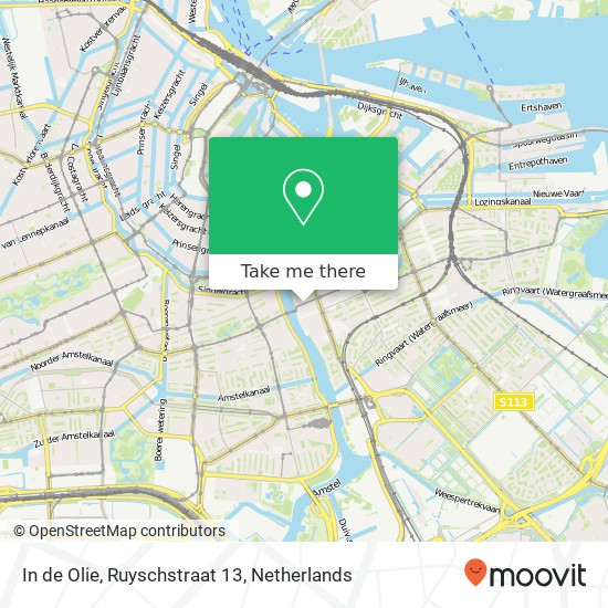 In de Olie, Ruyschstraat 13 map