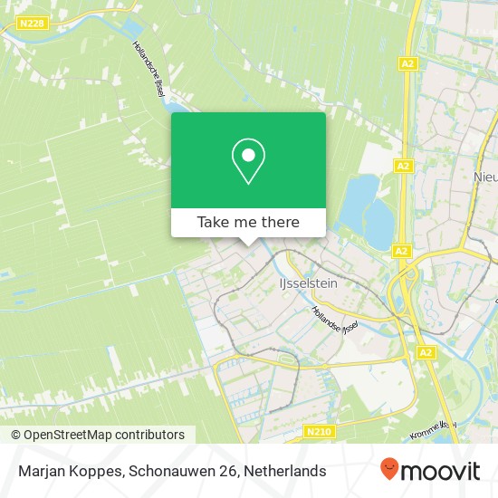 Marjan Koppes, Schonauwen 26 map