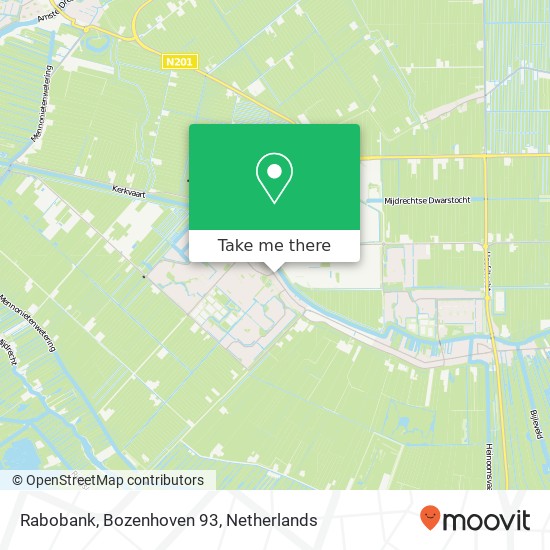 Rabobank, Bozenhoven 93 map