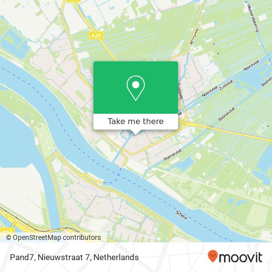 Pand7, Nieuwstraat 7 map