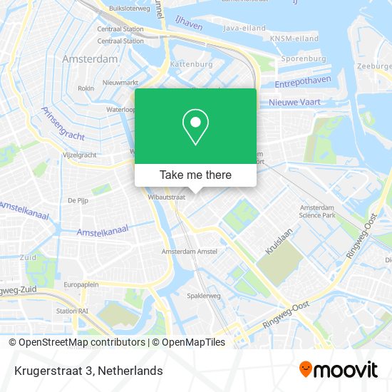 Krugerstraat 3 map