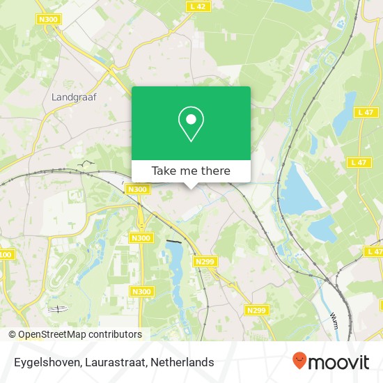 Eygelshoven, Laurastraat map