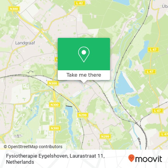 Fysiotherapie Eygelshoven, Laurastraat 11 Karte