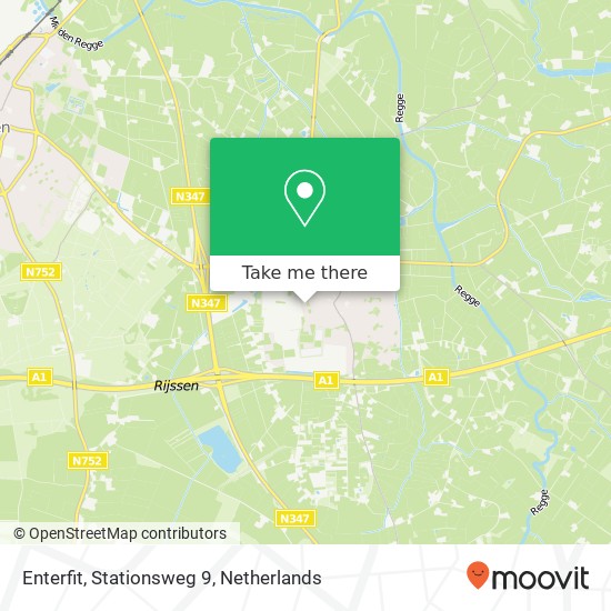 Enterfit, Stationsweg 9 map