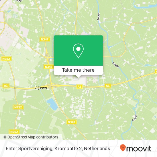 Enter Sportvereniging, Krompatte 2 map