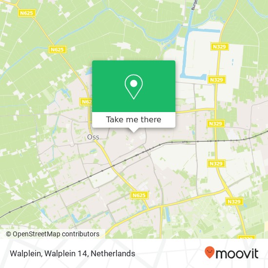 Walplein, Walplein 14 map