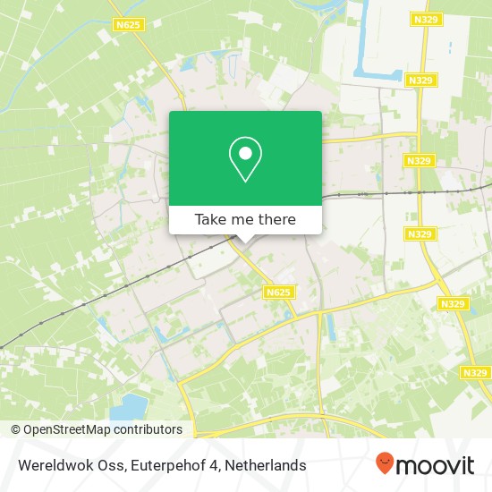 Wereldwok Oss, Euterpehof 4 map