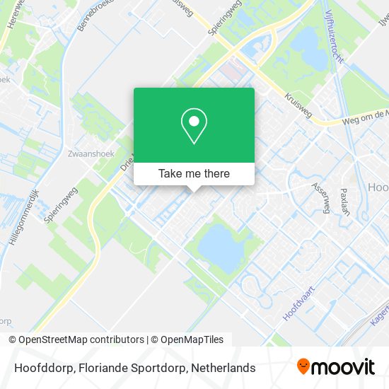 Hoofddorp, Floriande Sportdorp map