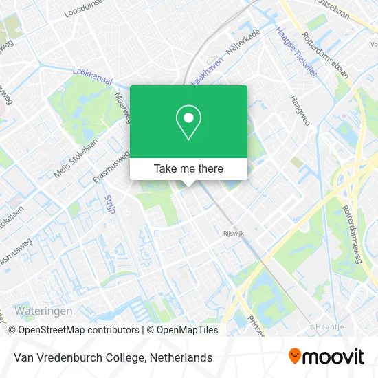 Van Vredenburch College map