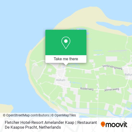 Fletcher Hotel-Resort Amelander Kaap | Restaurant De Kaapse Pracht map