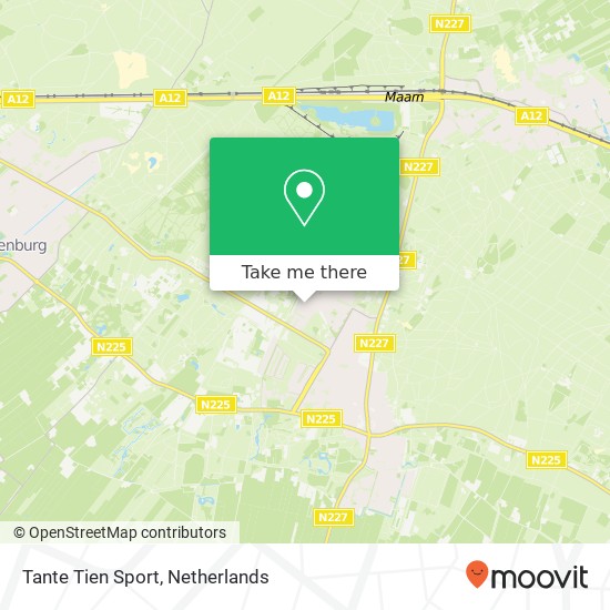 Tante Tien Sport, Van Heemskercklaan 45 map