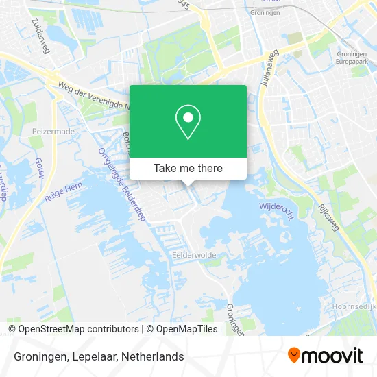 Groningen, Lepelaar map