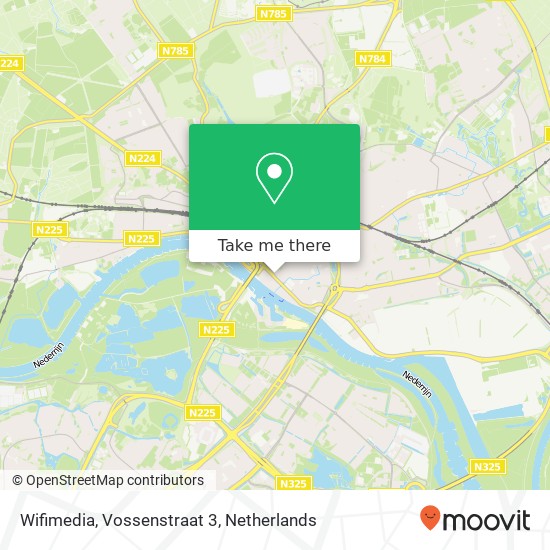 Wifimedia, Vossenstraat 3 Karte