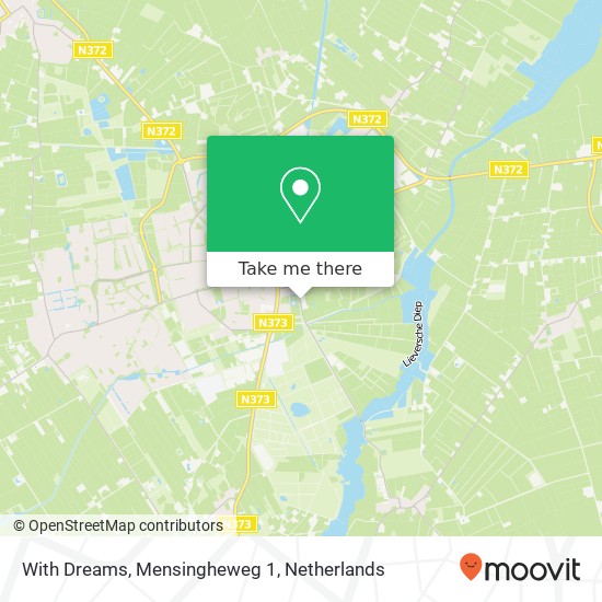 With Dreams, Mensingheweg 1 Karte