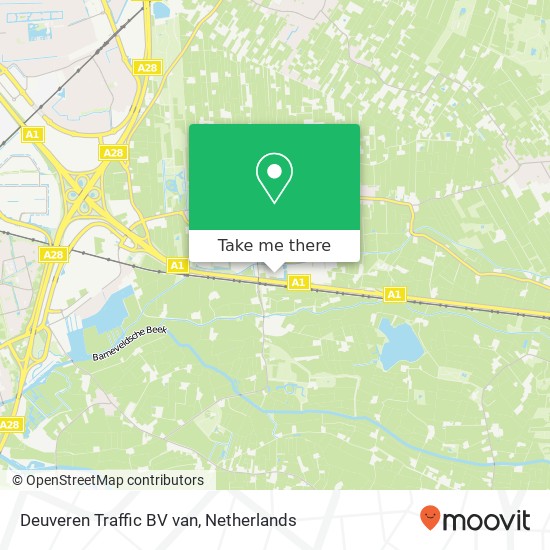 Deuveren Traffic BV van map