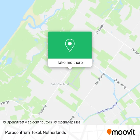 Paracentrum Texel map