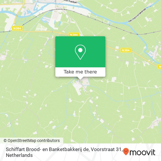 Schiffart Brood- en Banketbakkerij de, Voorstraat 31 map