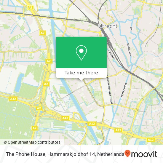 The Phone House, Hammarskjoldhof 14 map