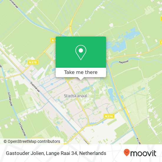 Gastouder Jolien, Lange Raai 34 map