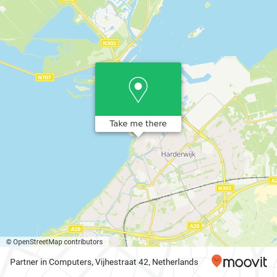 Partner in Computers, Vijhestraat 42 map