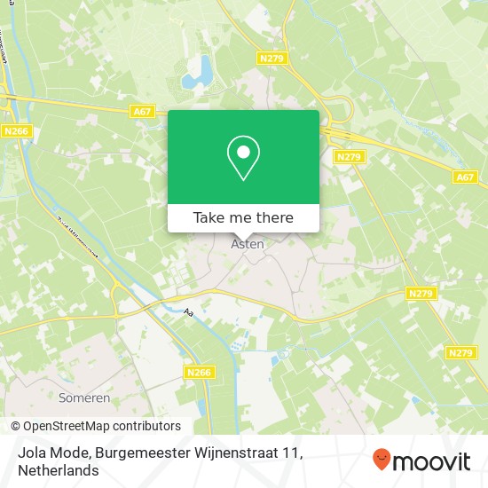 Jola Mode, Burgemeester Wijnenstraat 11 map