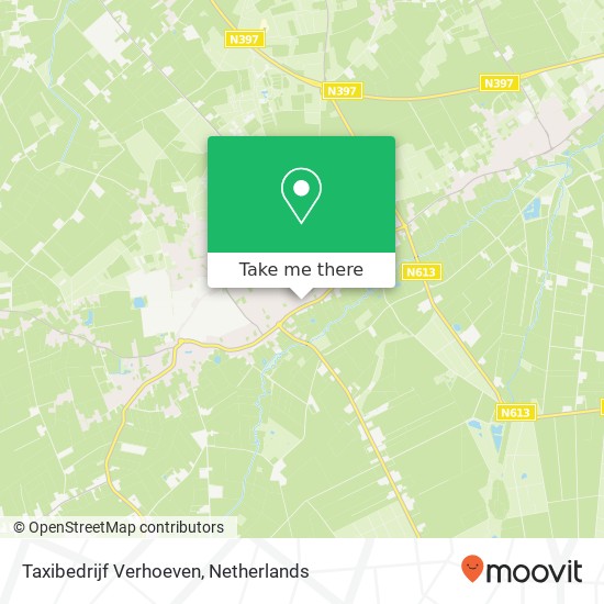 Taxibedrijf Verhoeven map