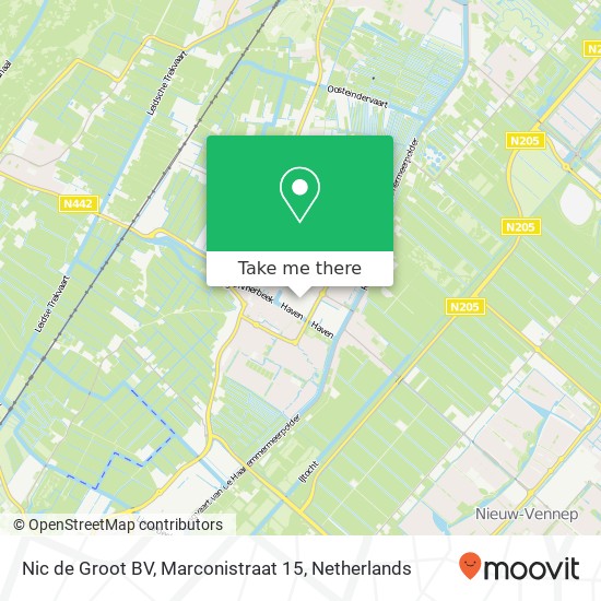 Nic de Groot BV, Marconistraat 15 Karte