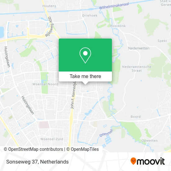 Sonseweg 37 map