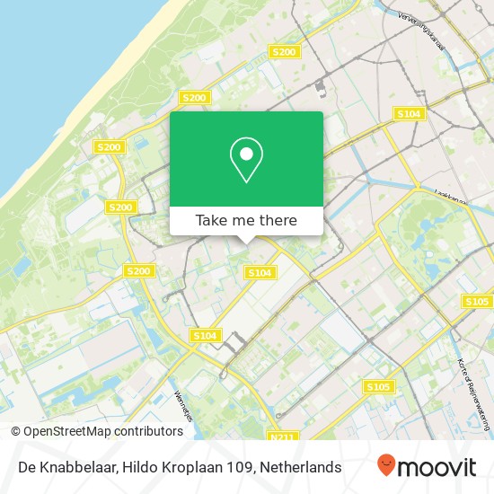 De Knabbelaar, Hildo Kroplaan 109 map