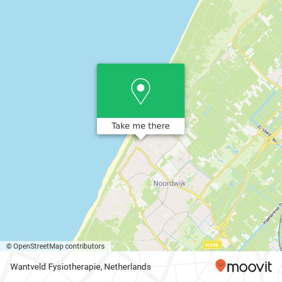 Wantveld Fysiotherapie, Wantveld 9 map