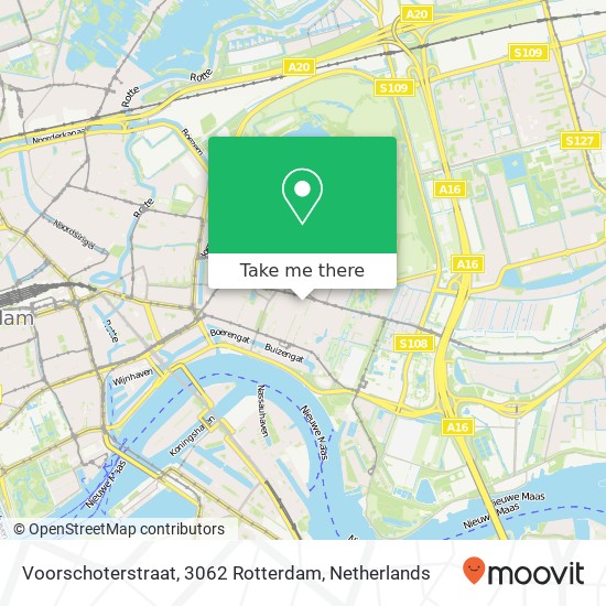 Voorschoterstraat, 3062 Rotterdam map