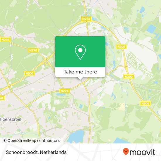 Schoonbroodt map