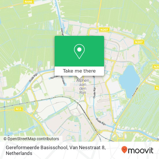 Gereformeerde Basisschool, Van Nesstraat 8 map