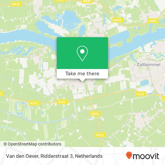 Van den Oever, Ridderstraat 3 map