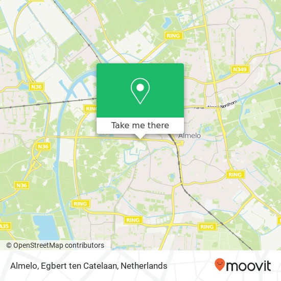 Almelo, Egbert ten Catelaan map