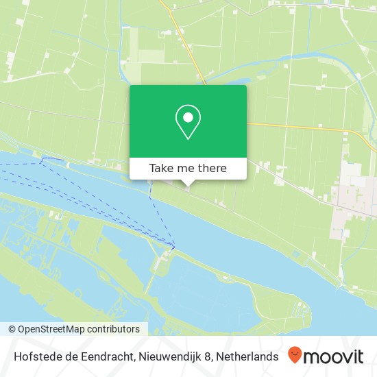 Hofstede de Eendracht, Nieuwendijk 8 map