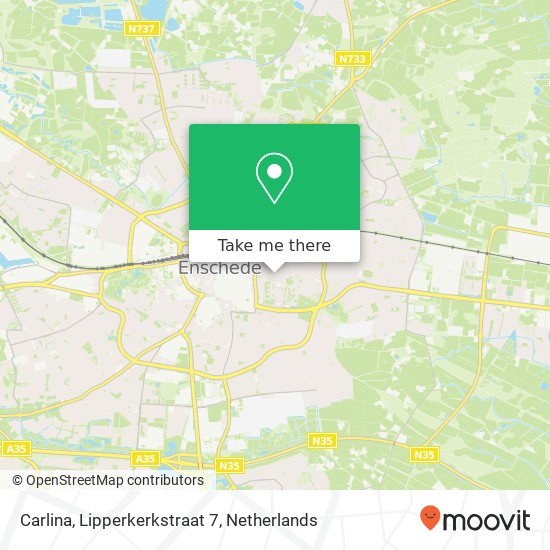 Carlina, Lipperkerkstraat 7 Karte