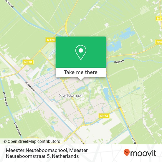 Meester Neuteboomschool, Meester Neuteboomstraat 5 map